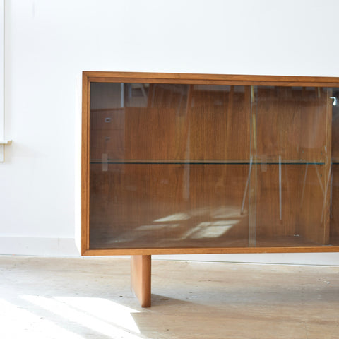 Vintage Walnut Bookcase