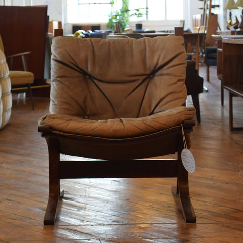 Leather Siesta Chair by Ingmar Relling