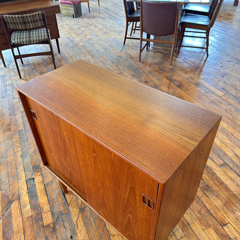 Compact Teak Sideboard