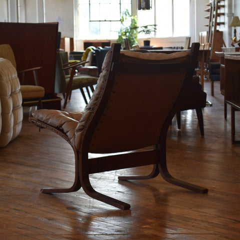 Leather Siesta Chair by Ingmar Relling