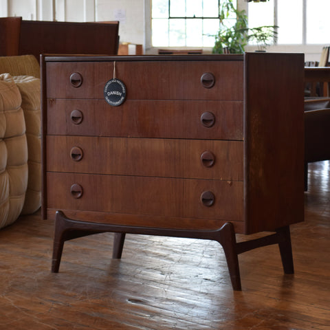 Teak Lowboy Dresser