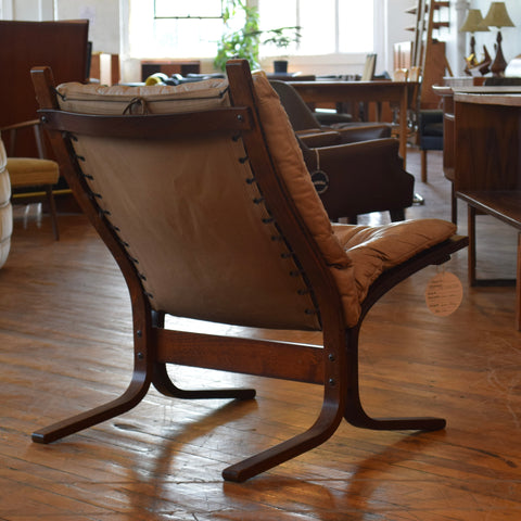 Leather Siesta Chair by Ingmar Relling