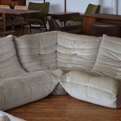 Large Togo Sectional Sofa