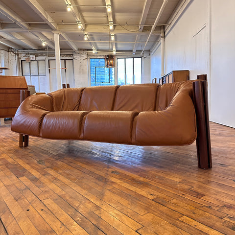 Percival Lafer MP-211 Leather 3-Seater Sofa
