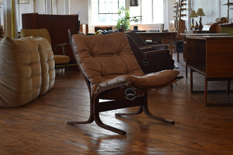 Leather Siesta Chair by Ingmar Relling