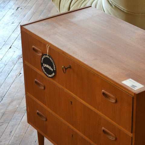 Teak Lowboy Dresser