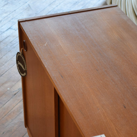 Compact Teak Sideboard
