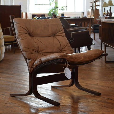 Leather Siesta Chair by Ingmar Relling