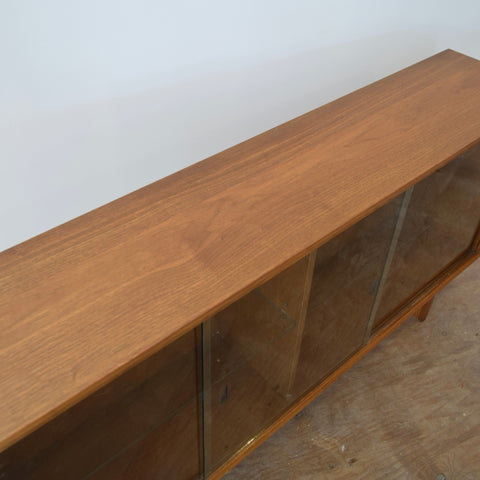 Vintage Walnut Bookcase