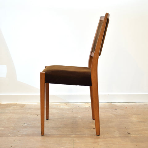 Vintage Teak Dining Chair Set by Svegard Markaryd