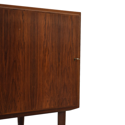 Compact Rosewood Sideboard by Poul Hundevad