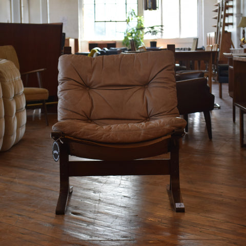 Leather Siesta Chair by Ingmar Relling