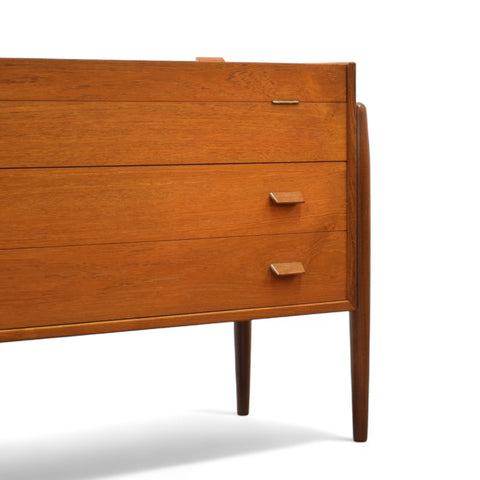 Rare Teak Vanity/Dresser