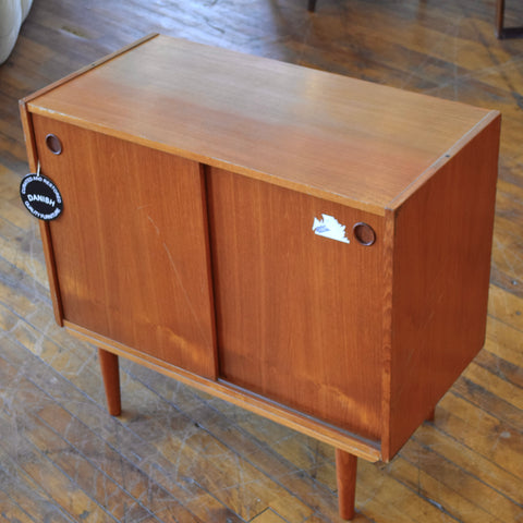 Compact Teak Sideboard