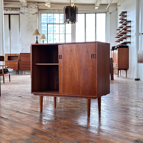 Compact Teak Sideboard