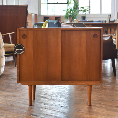 Compact Teak Sideboard