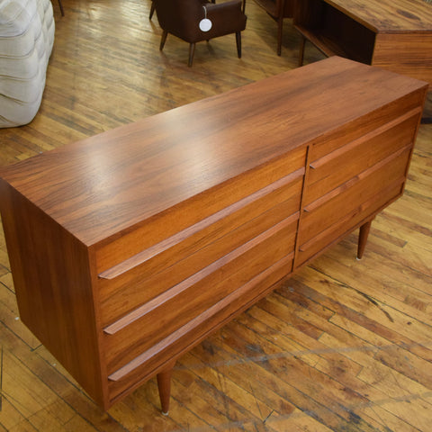 Restored Teak 6-Drawer Dresser