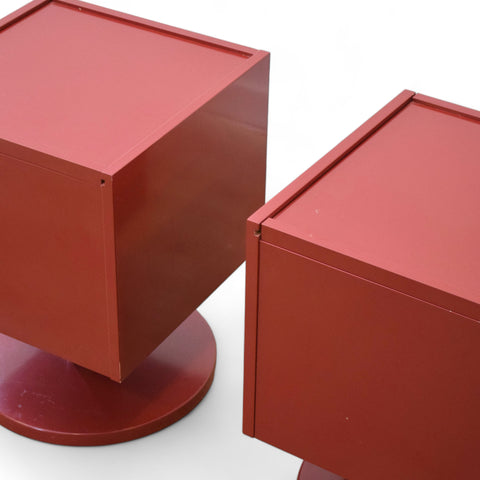 Vintage Pair of IKEA BORLUNDA Side Tables