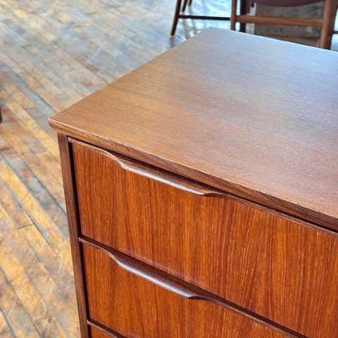 Teak Lowboy Dresser