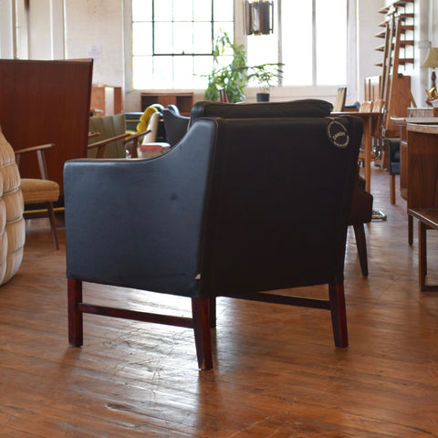 Leather Arm Chair by George Thams