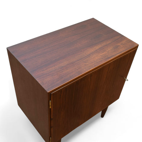 Compact Rosewood Sideboard by Poul Hundevad