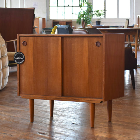 Compact Teak Sideboard