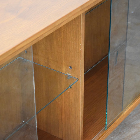 Vintage Walnut Bookcase