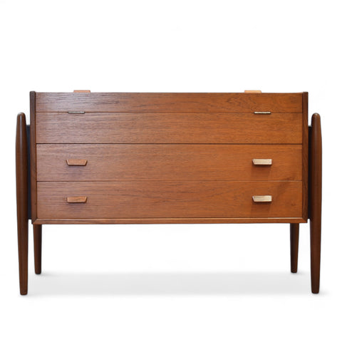 Rare Teak Vanity/Dresser