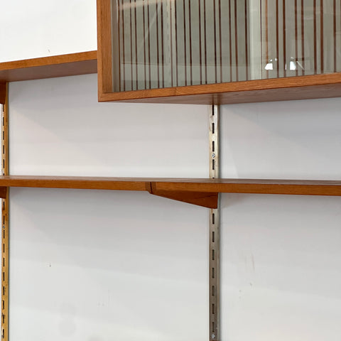 Oak 2-Bay Wall Unit by Kai Kristiansen For FM Møbler