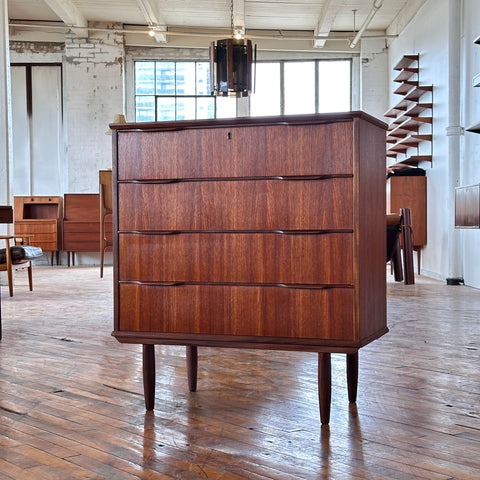 Teak Lowboy Dresser