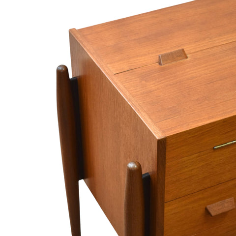 Rare Teak Vanity/Dresser