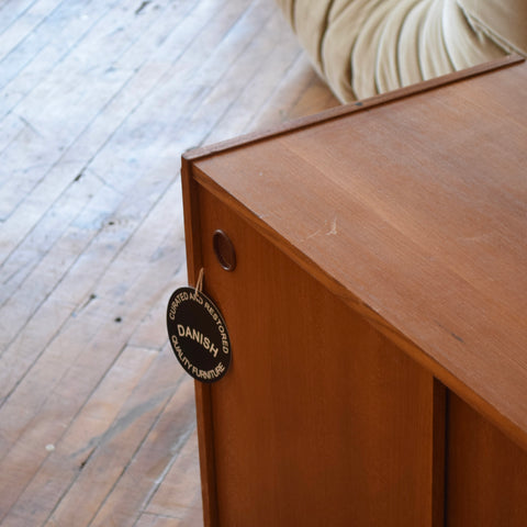 Compact Teak Sideboard