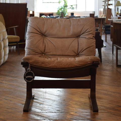 Leather Siesta Chair by Ingmar Relling