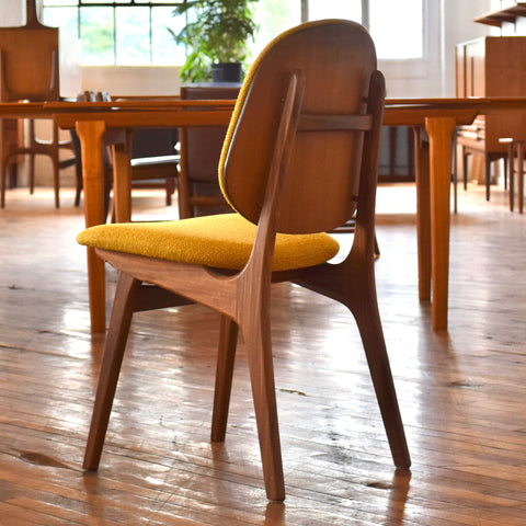 Set of 6 Teak Shield-Back Dining Chairs by Arne Hovmand Olsen