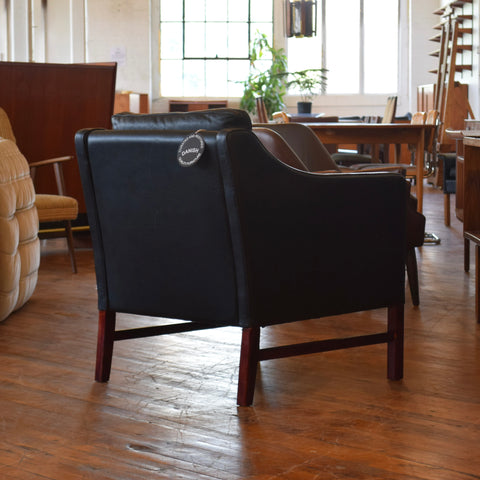 Leather Arm Chair by George Thams