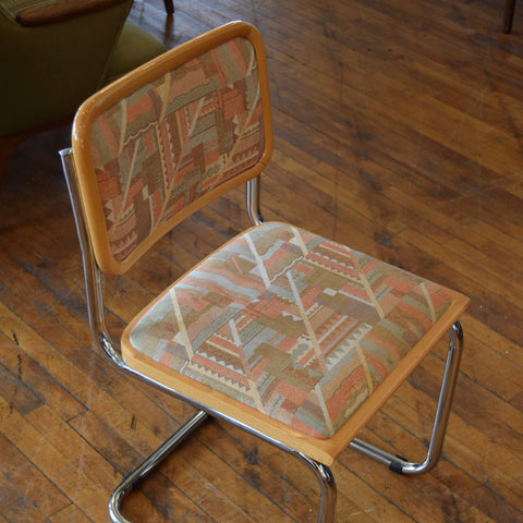 Set of 4 Italian Cesca Style Dining Chairs