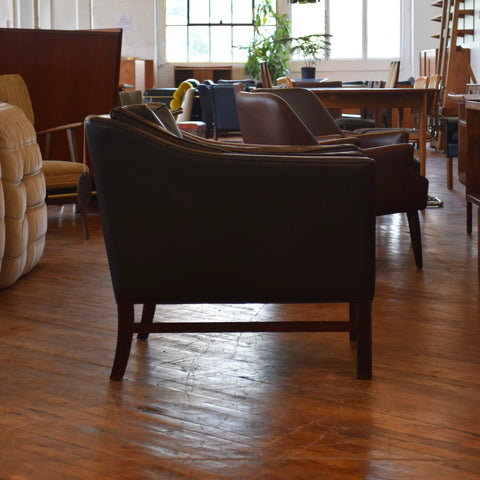 Leather Arm Chair by George Thams