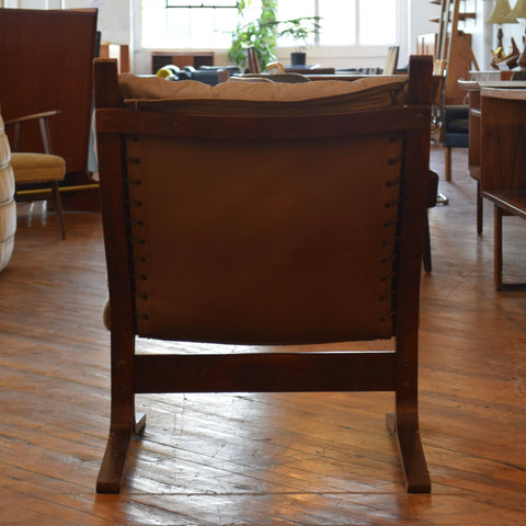 Leather Siesta Chair by Ingmar Relling
