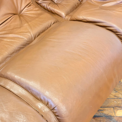 Percival Lafer MP-211 Leather 3-Seater Sofa