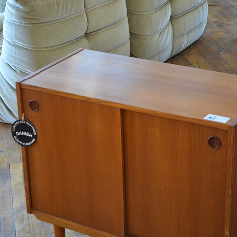 Compact Teak Sideboard