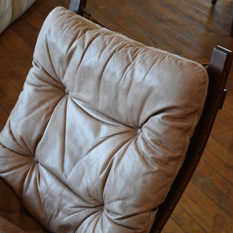 Leather Siesta Chair by Ingmar Relling