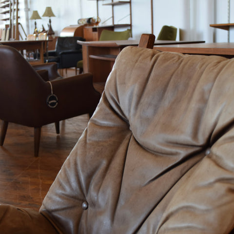 Leather Siesta Chair by Ingmar Relling