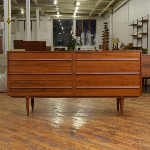 Restored Teak 6-Drawer Dresser