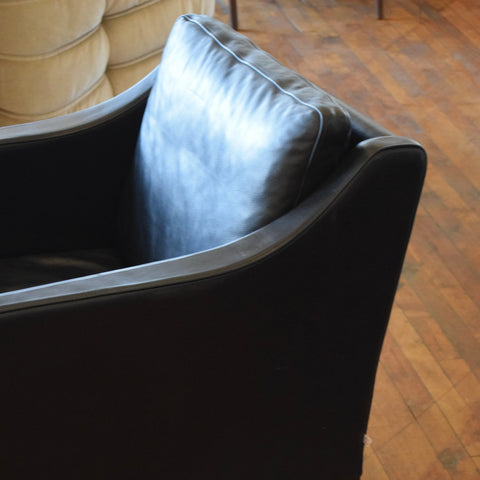 Leather Arm Chair by George Thams