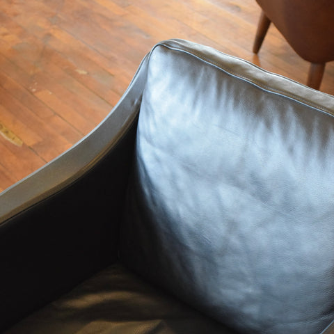 Leather Arm Chair by George Thams