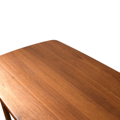Teak Surfboard Coffee Table by Kurt Ostervig
