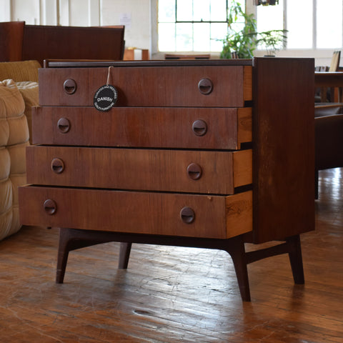 Teak Lowboy Dresser