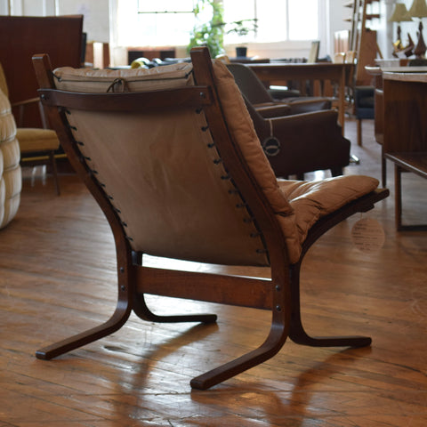 Leather Siesta Chair by Ingmar Relling
