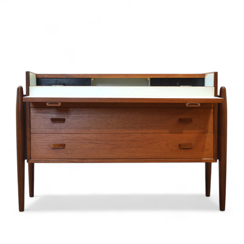 Rare Teak Vanity/Dresser
