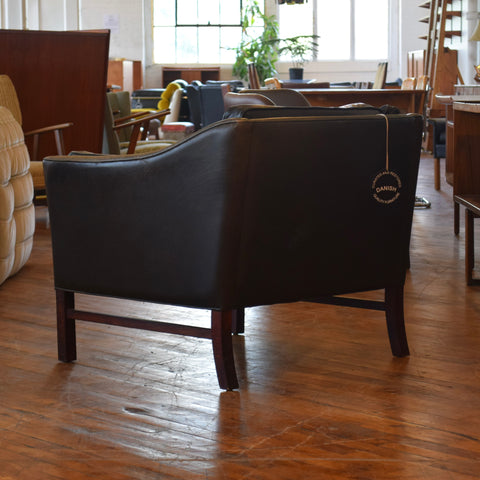 Leather Arm Chair by George Thams